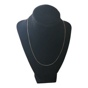 1/20 12K Gold Filled 19" Link Chain Necklace Signed INC Vintage Jewelry‎